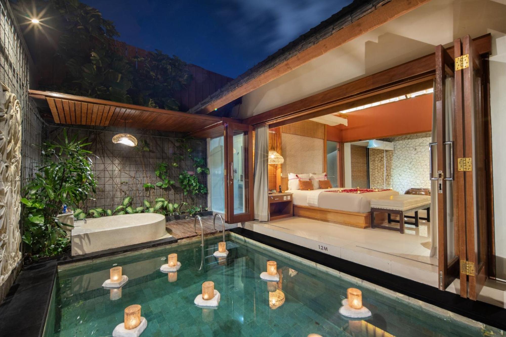 Legian Seminyak Sanctuary Villa By Ini Vie Hospitality מראה חיצוני תמונה