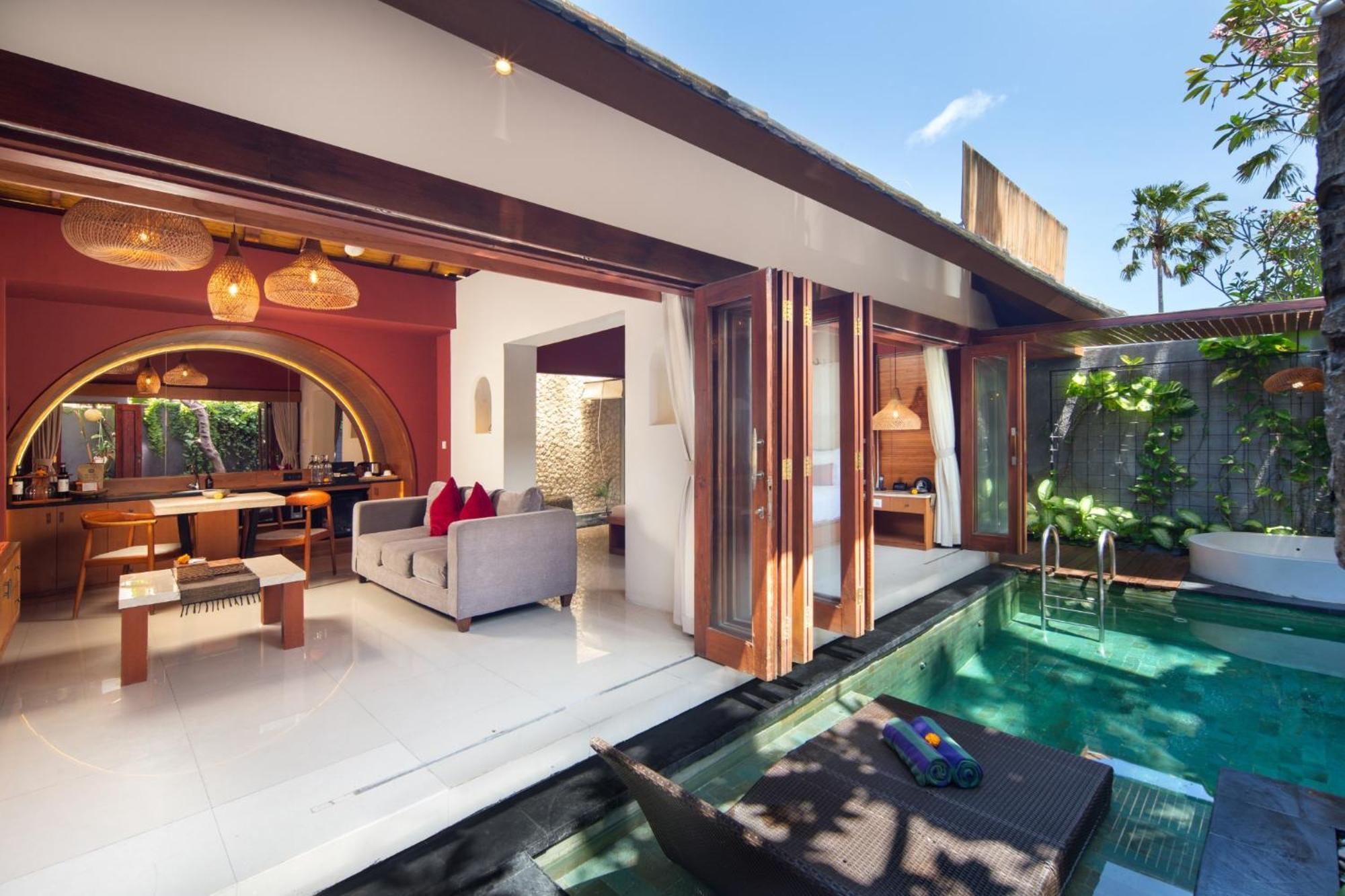 Legian Seminyak Sanctuary Villa By Ini Vie Hospitality מראה חיצוני תמונה